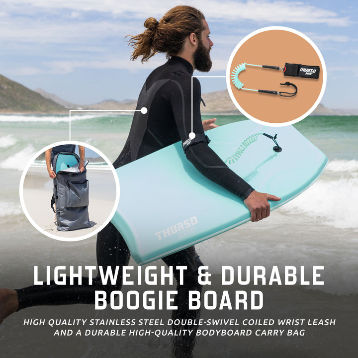THURSO SURF 42'' Body Boards Turquoise durable