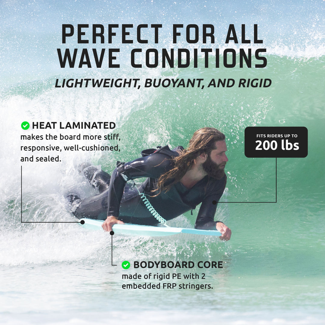 THURSO SURF 42'' Body Boards Turquoise quality