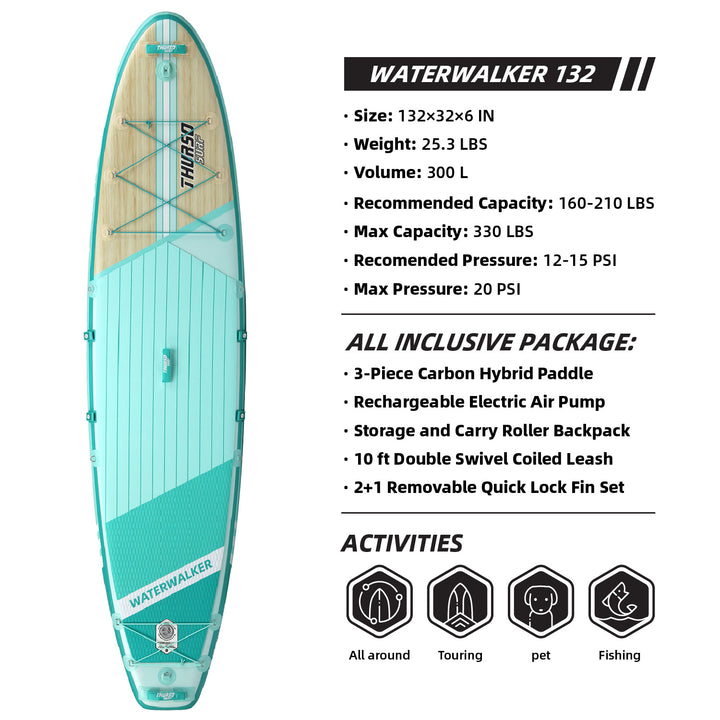 Waterwalker 132 11' All-around Paddle Board 2024