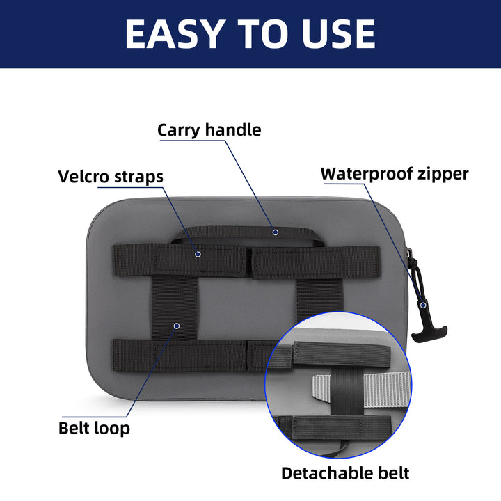 dry pouch waist pack installation details