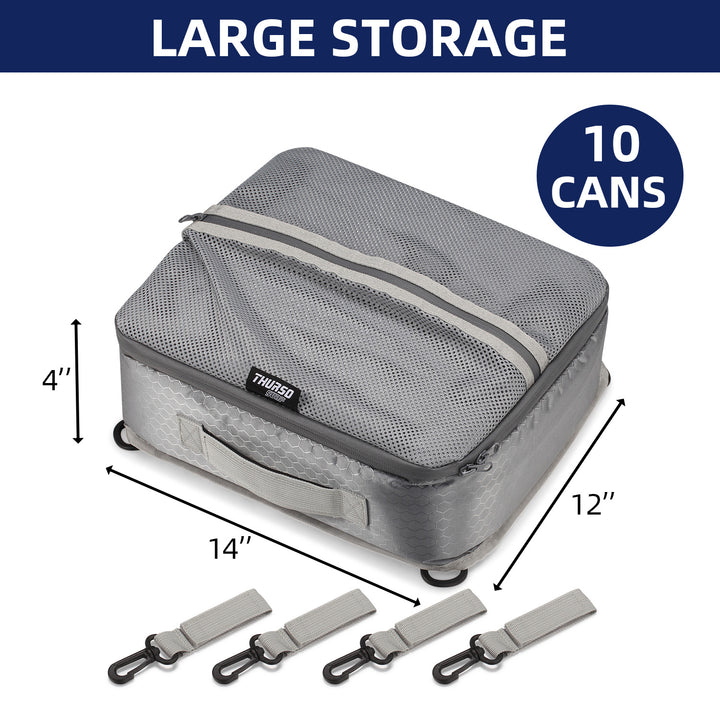 sup cooler bag 10 can size