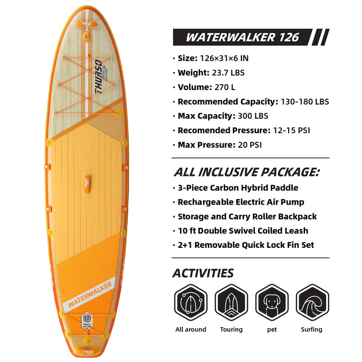 Waterwalker 126 10'6 All-around Paddle Board 2024