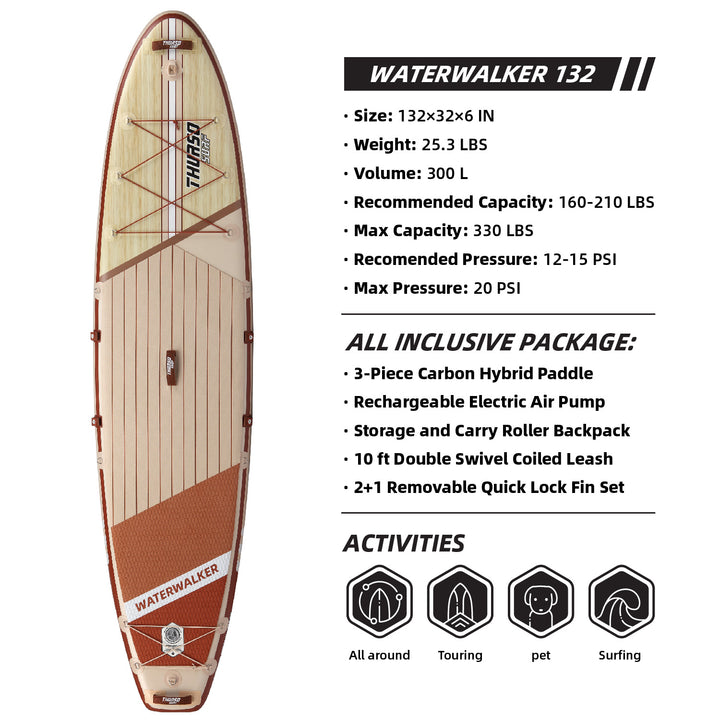 Waterwalker 132 11' All-around Paddle Board 2024