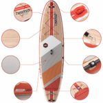 stand up paddle board waterwalker 126 crimson feature thurso surf