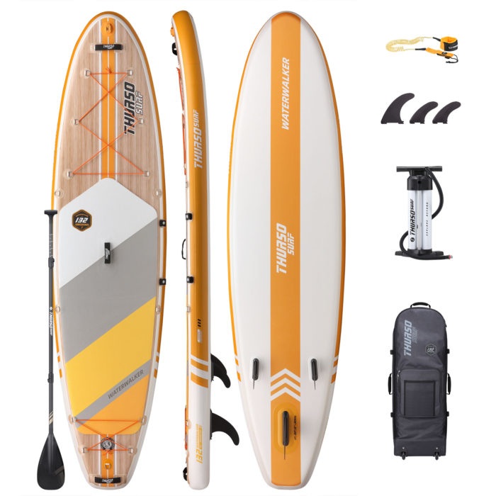 stand up paddle board waterwalker 132 tangerine package thurso surf