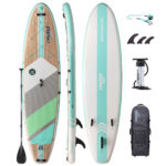 stand up paddle board waterwalker 132 turquoise package thurso surf