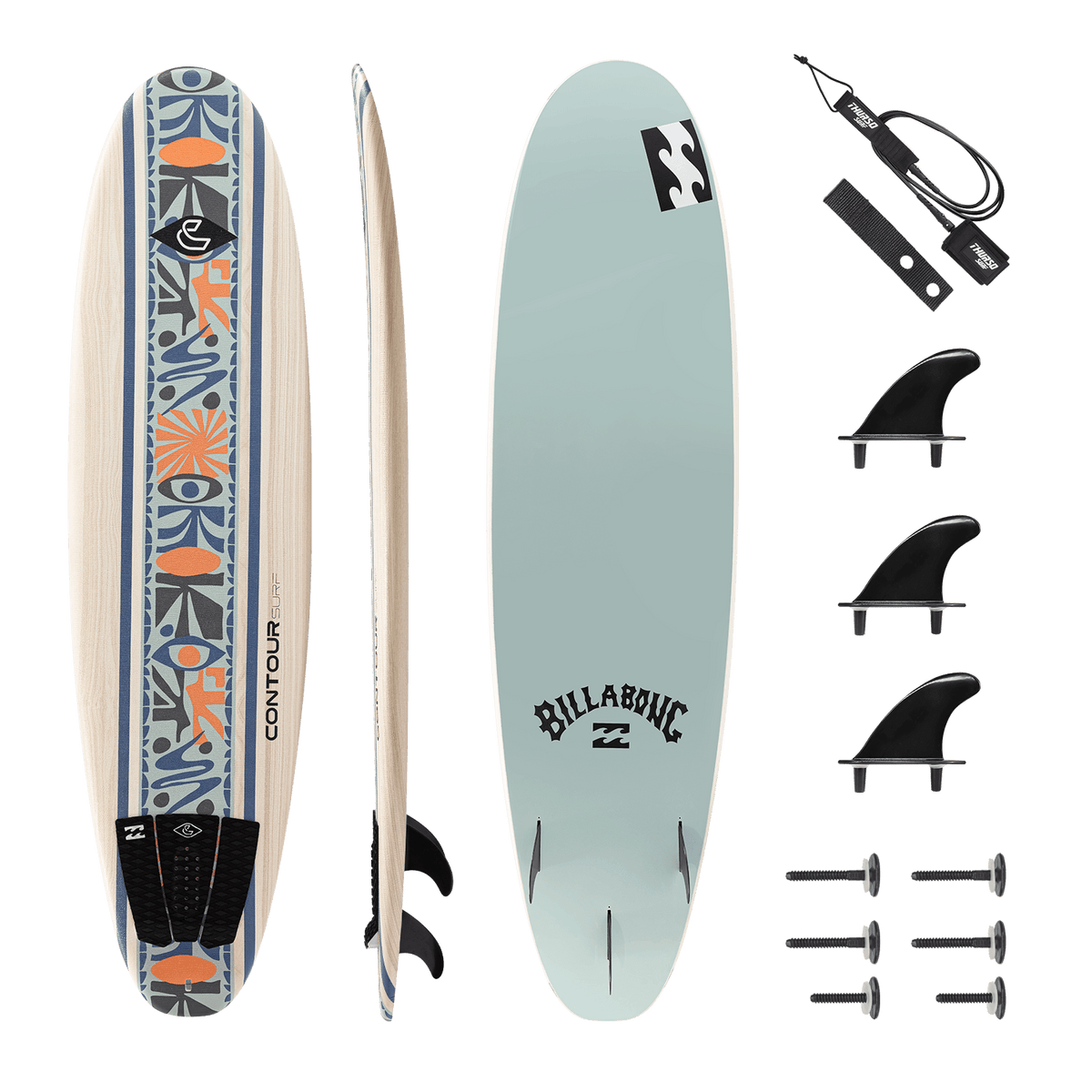BILLABONG SURFBOARD 5’6” Prancha de Surf de Espuma 7 Pés | Billabong x THURSO Aero – Thurso