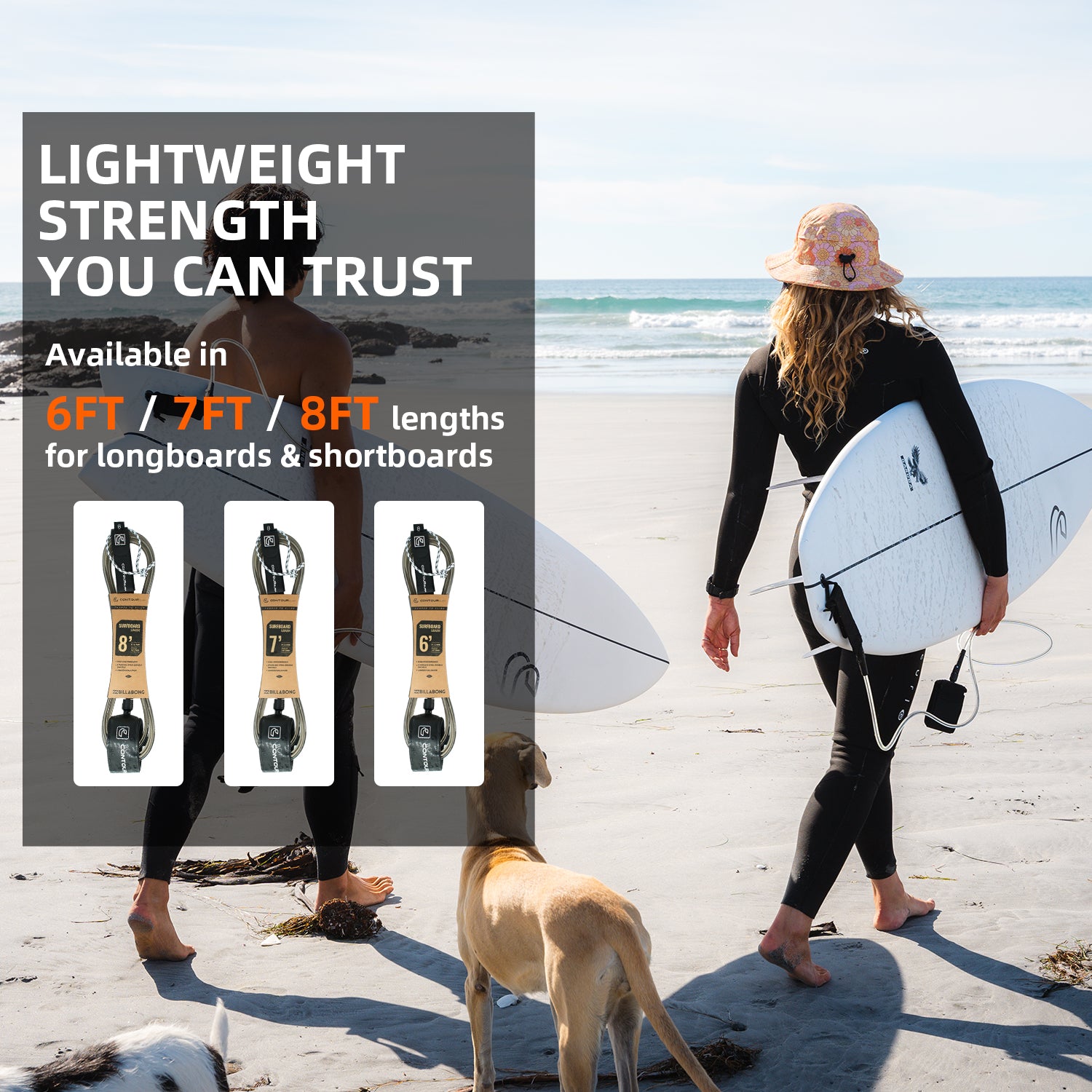Billabong x THURSO SURF Surfboard Leash | Surfboard – Thurso Surf