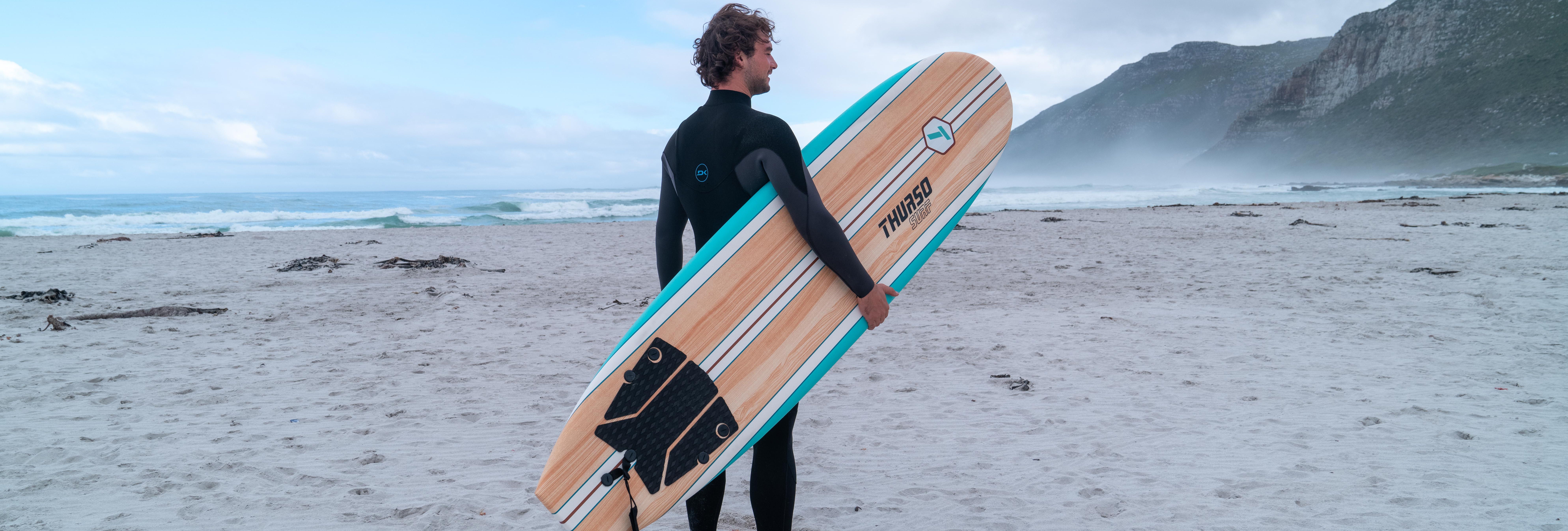 Aero Soft Top Surfboard | 7 ft Foam Beginner Surfboard | THURSO SURF