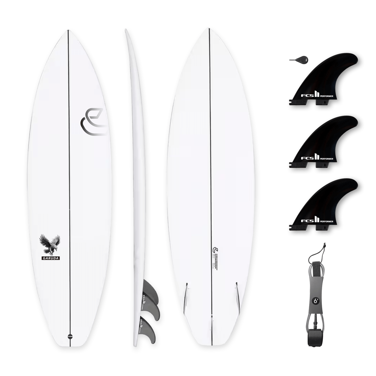 6'1 Surfboard | Garuda Epoxy Shortboard – Thurso Surf