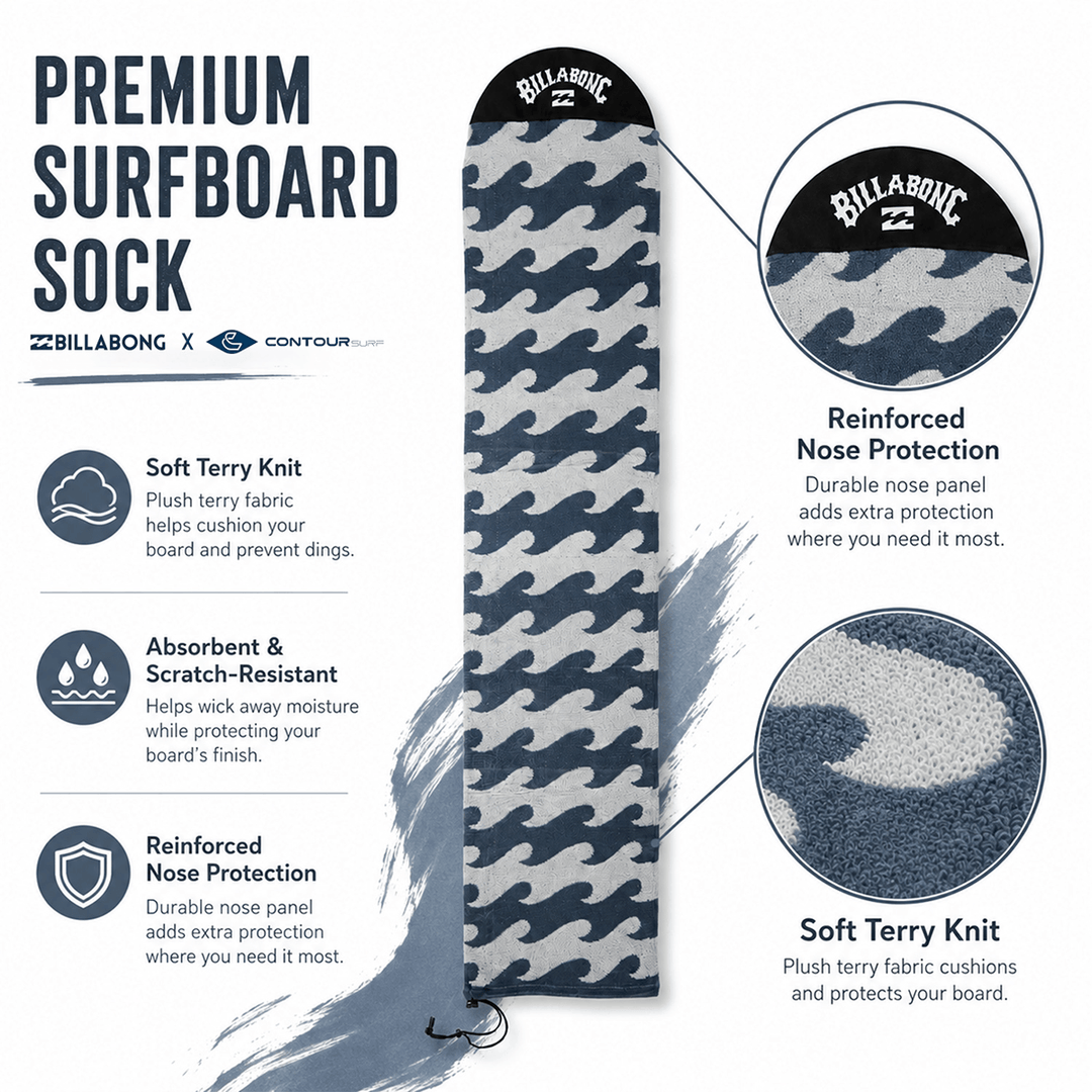 Billabong x Thurso Surf Jacquard Surfboard Sock Cover