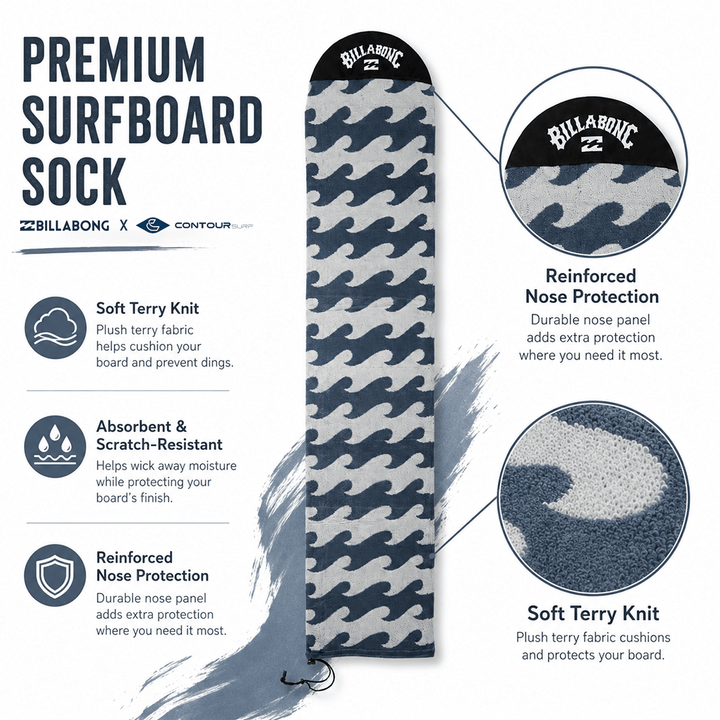 Billabong x Thurso Surf Jacquard Surfboard Sock Cover