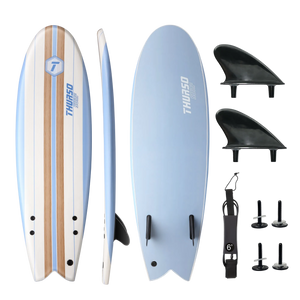 Lancer 5 ft 10 Soft Top Fish Surfboard