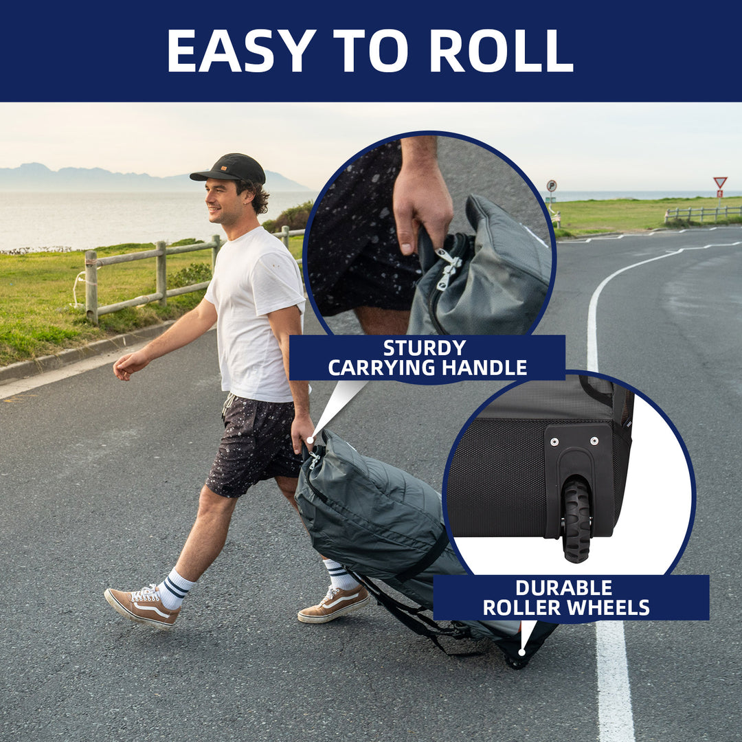 Inflatable SUP Roller Backpack