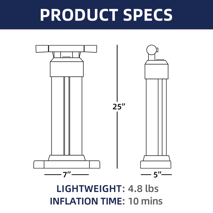 Pompe SUP à double chambre