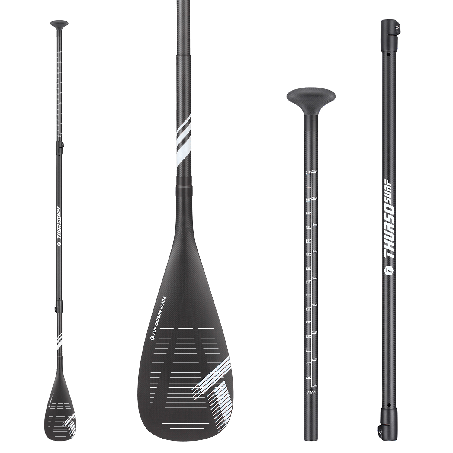 Adjustable Carbon Fiber SUP Paddle | Carbon Elite – Thurso Surf