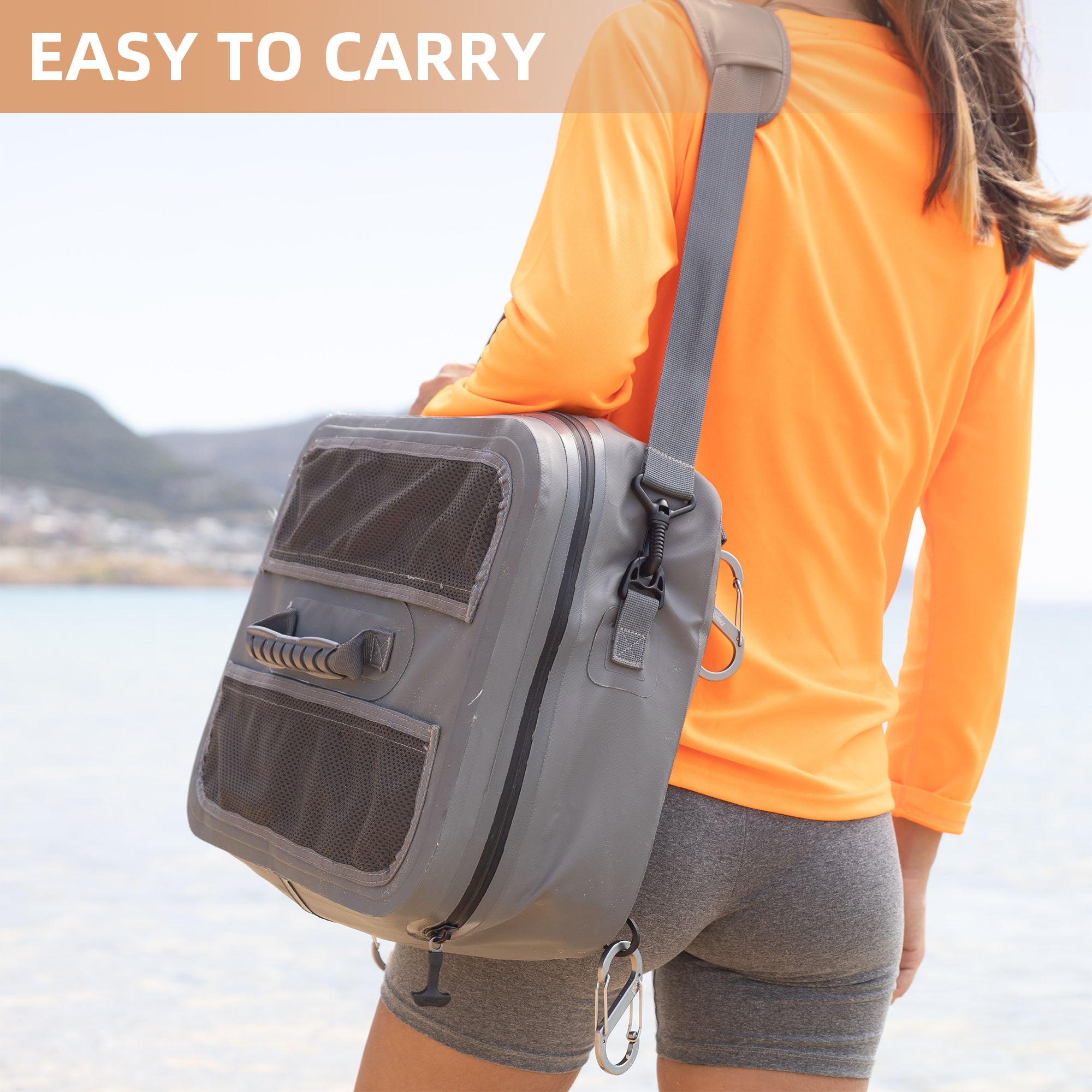THURSO SURF Borsa Frigo Portatile Da 24 Lattine: Impermeabile, Galleggiante, Isolata 48h Per Kayak, Campeggio E Spiaggia