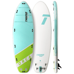 8 Foot Foam Surfboard for Beginners | Spire 8' Soft Top Longboard ...