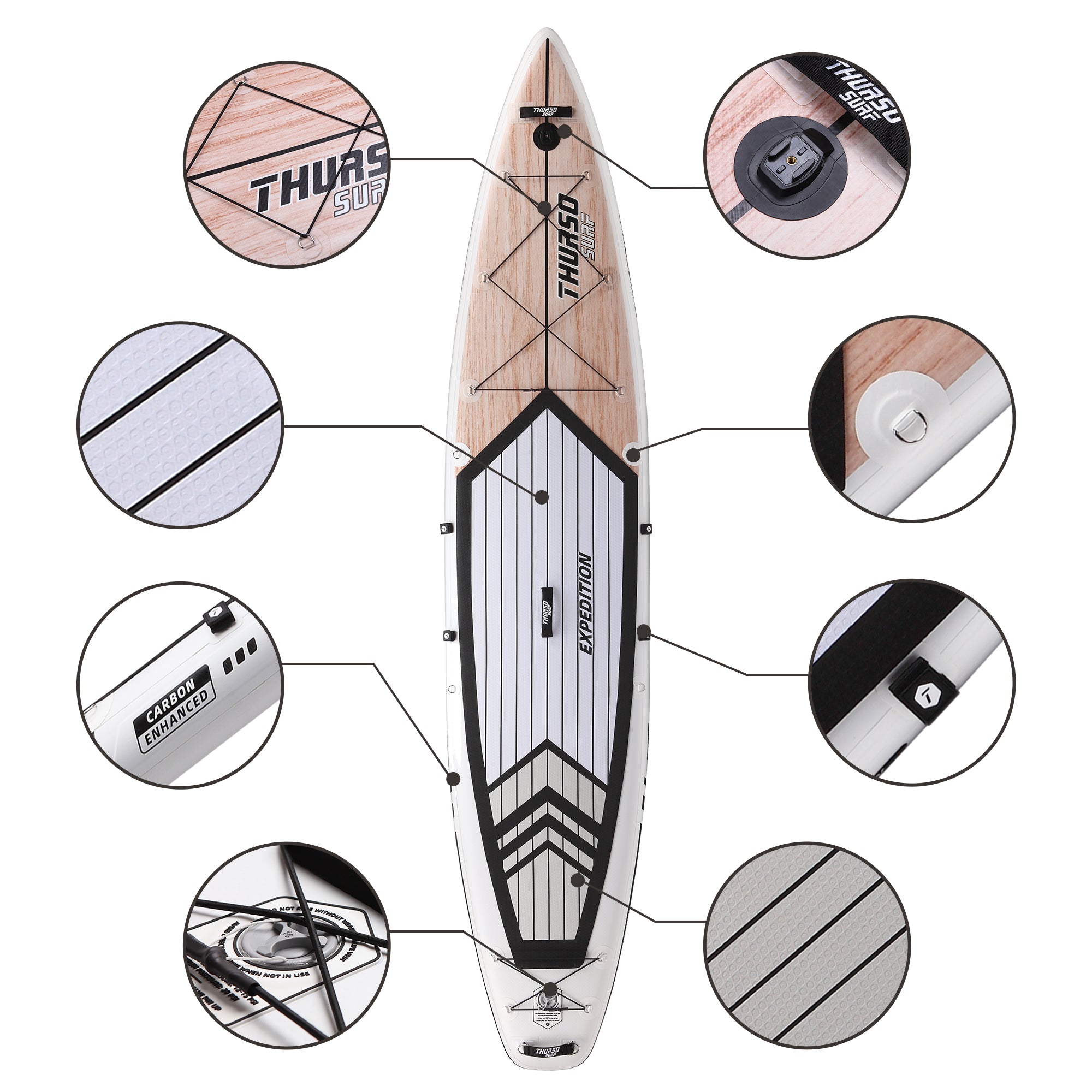 Expedition 150 12'6 Touring Paddle Board | THURSO SURF Expedition 150 12'6 Touring Paddle Board | THURSO SURF