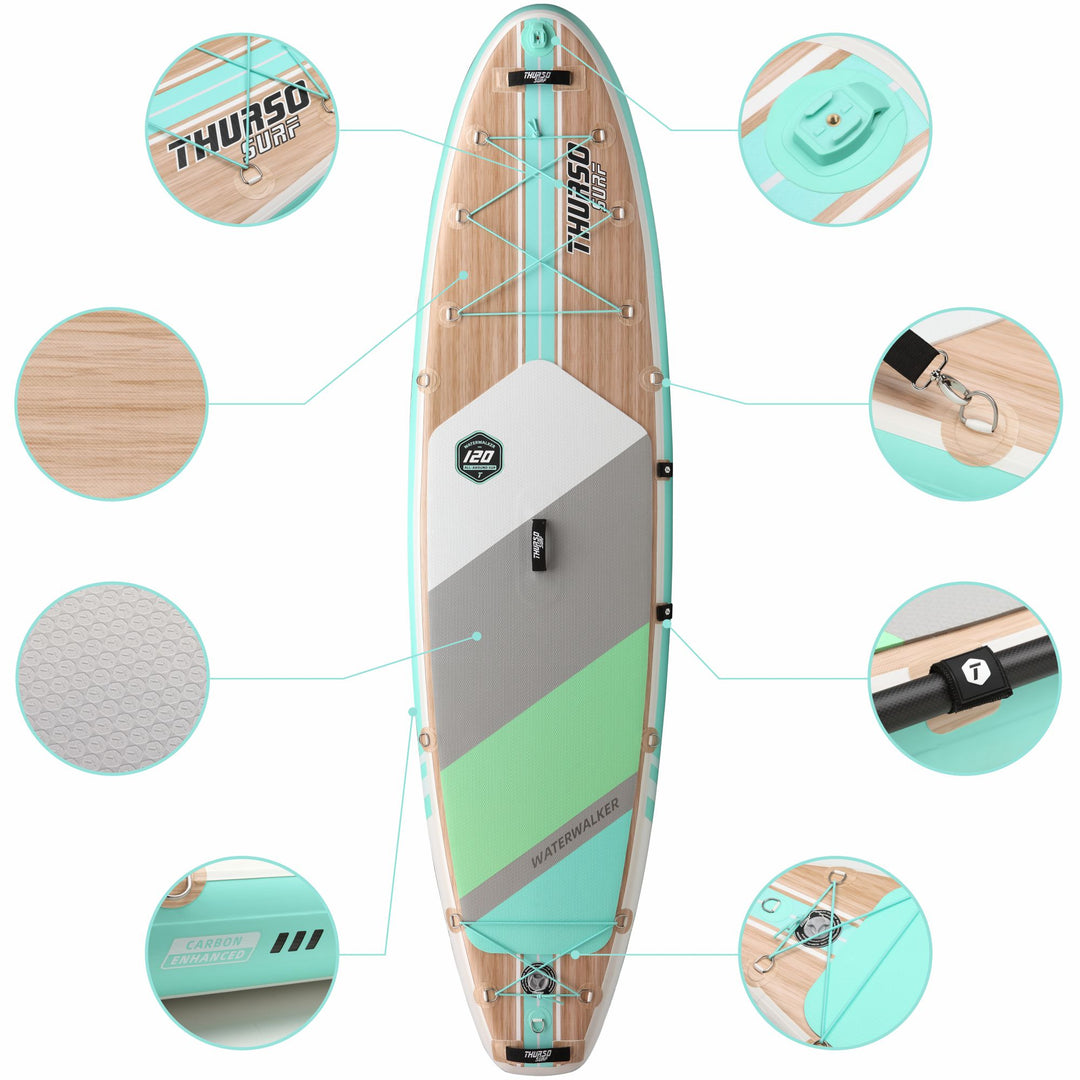 Waterwalker 120 10' All-around Paddle Board Package