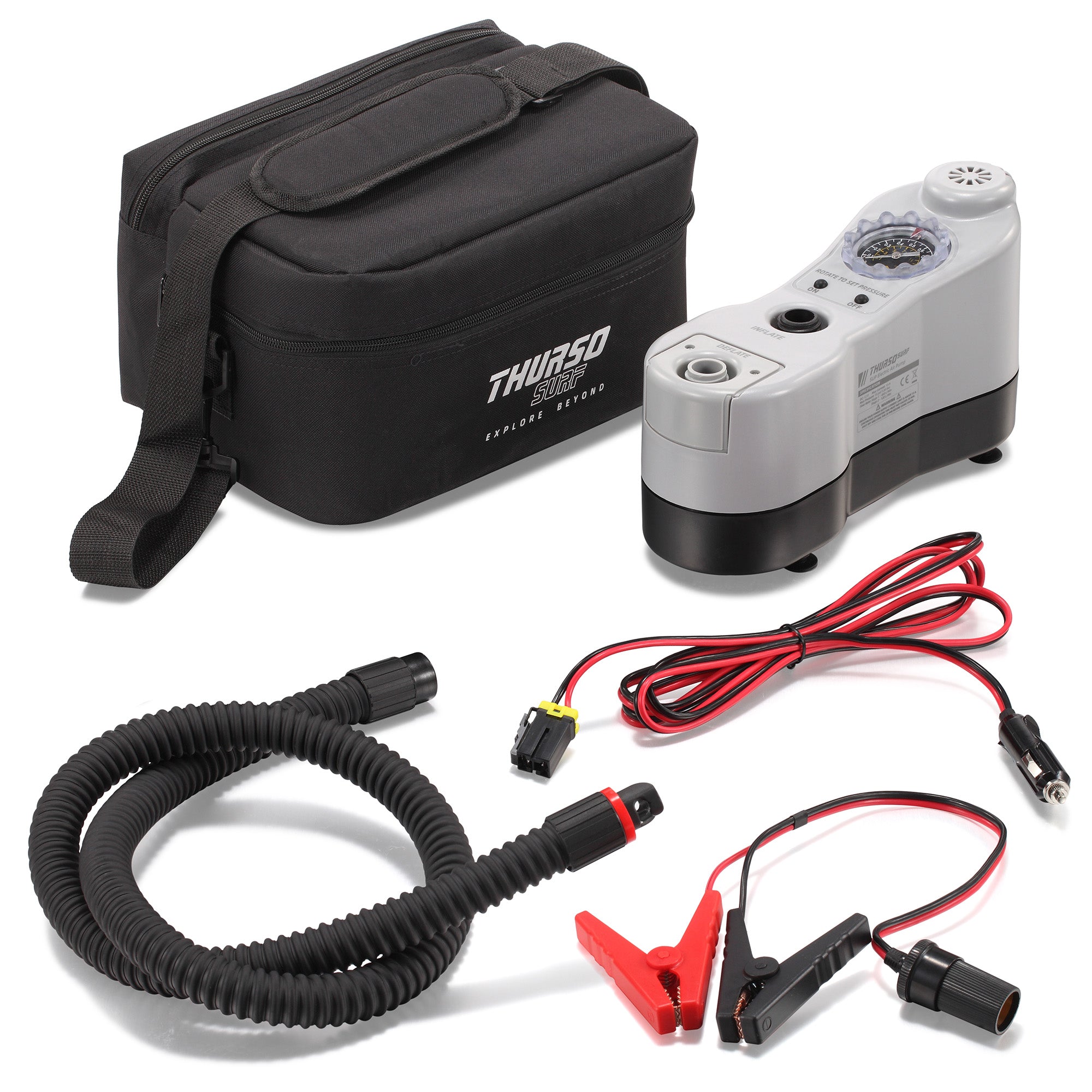 12V Electric Pump for Inflatable SUPs | SUP Accessories | THURSO SURF