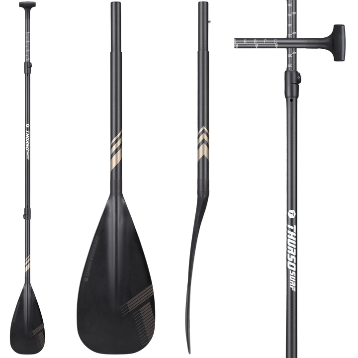 Carbon Fiber 3-Piece Adjustable SUP Paddle