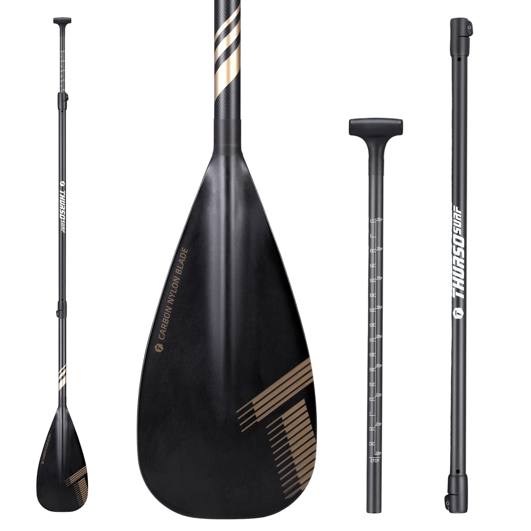 Carbon Fiber 3-Piece Adjustable SUP Paddle