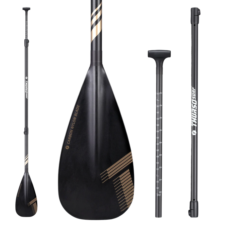 Carbon Fiber 3-Piece Adjustable SUP Paddle