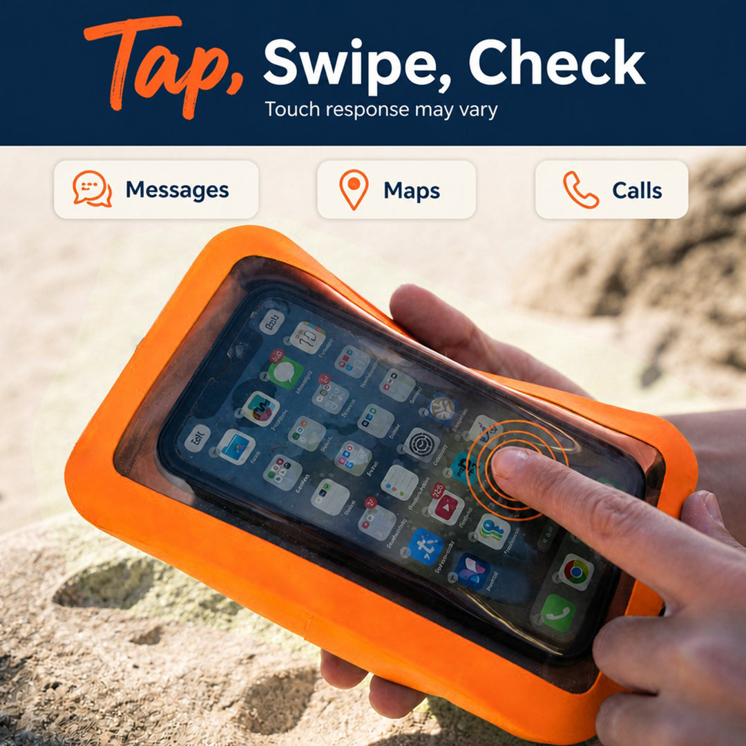 Wasserdichte Touchscreen-Trockentasche