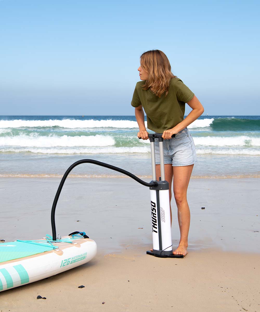 Dual Chamber Triple Action SUP Pump | SUP Accessories | THURSO SURF