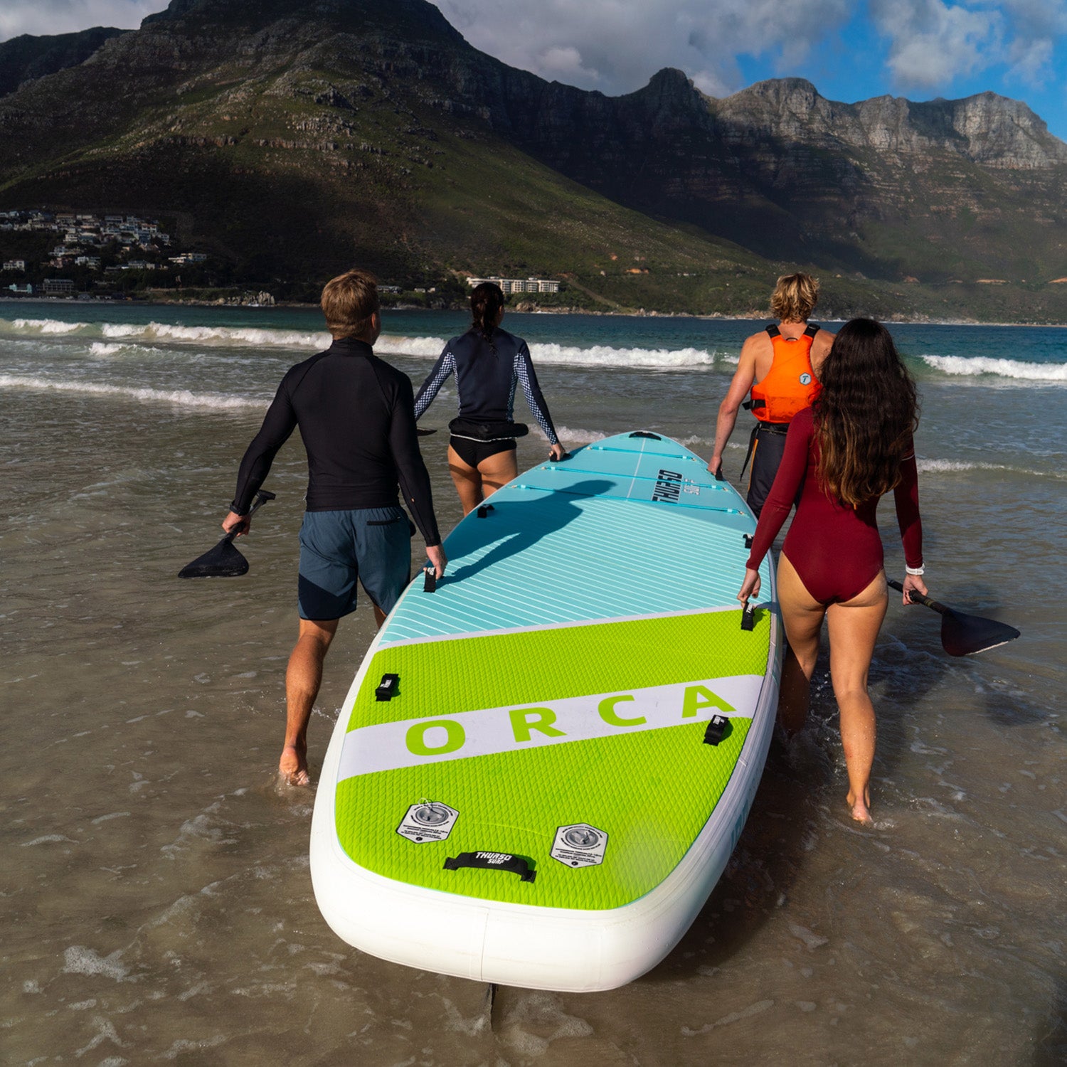 Paddleboard Multable 15 Foot Paddle Board | Orca 180 Multi-Person SUP – Thurso Surf