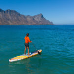 thurso surf waterwalker 120 2021 tangerine woman stand up paddling 2