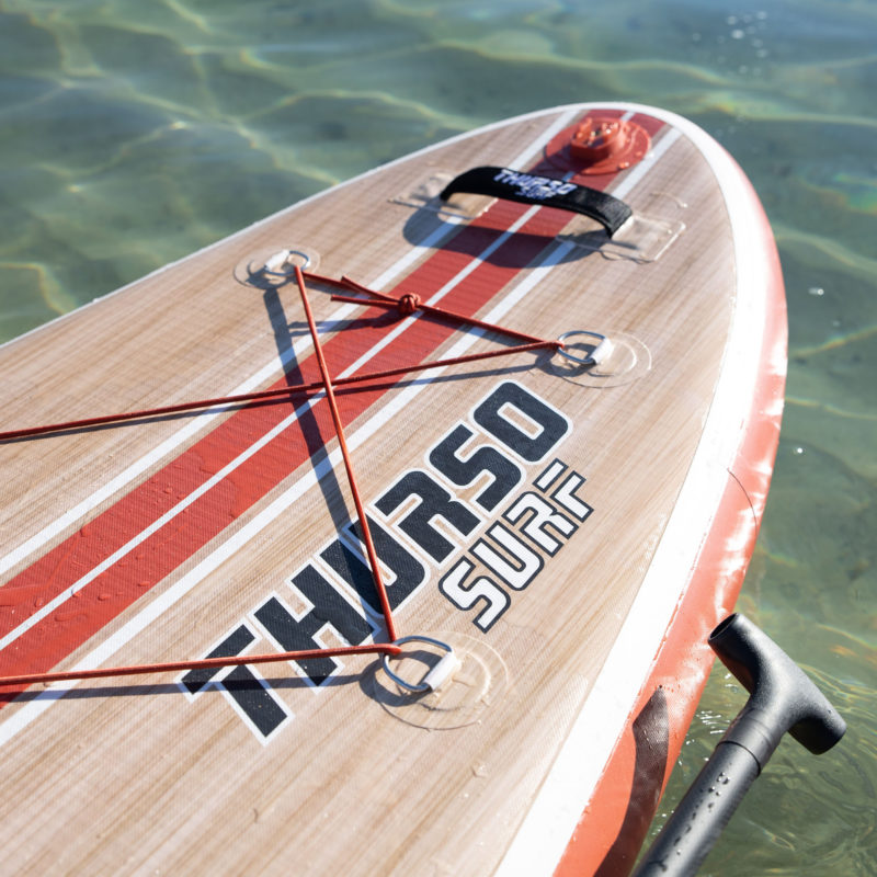 thurso surf waterwalker 126 2021 crimson wood grain