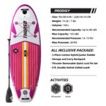 thurso surf prodigy 90 stand up paddle board parameters Magenta