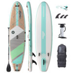 stand up paddle board waterwalker 126 turquoise package thurso surf