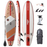 stand up paddle board waterwalker 120 crimson package thurso surf